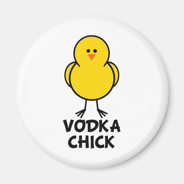 Vodka Chick Magnet (Framsidan)