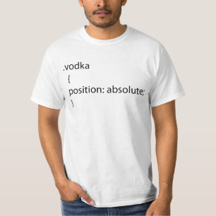 Vodka css klassificerar tröja