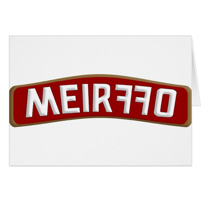 Vodka Hälsningskort (Framsidan Horizontal)