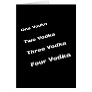 vodka hälsningskort