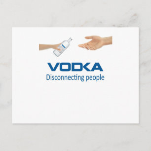 Vodka - Koppla från personer Vykort