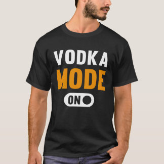 Vodka-läge på t shirt