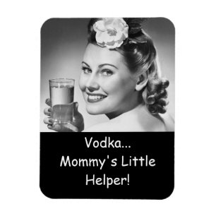 Vodka mommys lite hjälpreda! Magnet