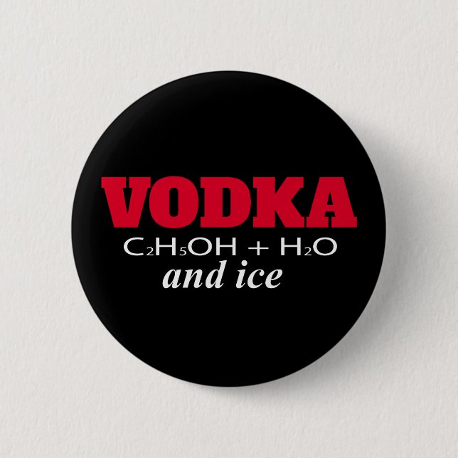 Vodka och is knapp (Framsida)
