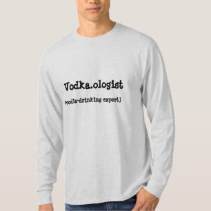 Vodka.ologist-manar T-tröja för långärmad Tee Shirt