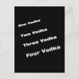 vodka vykort