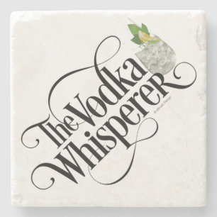 Vodka Whisperer Stone Underlägg