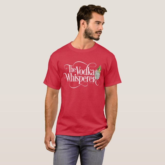 Vodka Whisperer T-Shirt (Hel framsida)