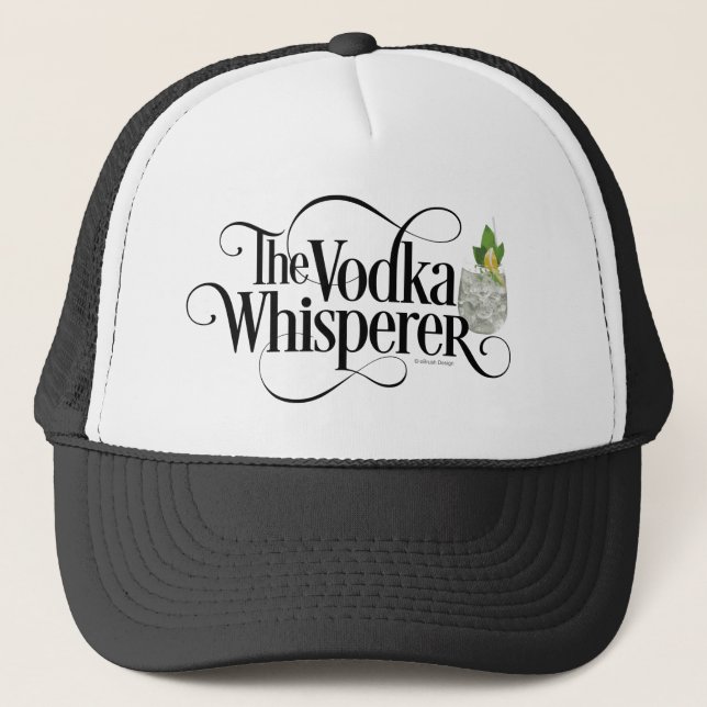 Vodka Whisperer Truckerkeps (Framsida)