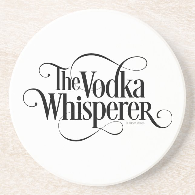 Vodka Whisperer Underlägg (Framsidan)