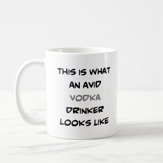 vodkadryck, vid kaffemugg (Vänster)