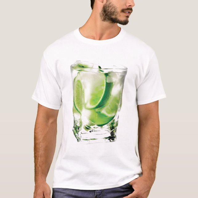 VodkalimefruktT-tröja T-shirt (Framsida)