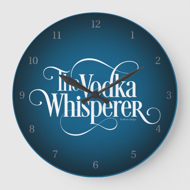 VodkaWhisperer Stor Klocka (Framsida)