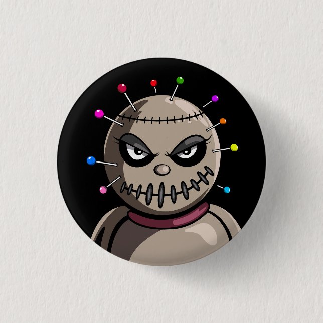 Vodoo Puppe Knapp (Framsida)
