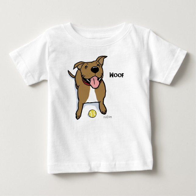 Voff Hund Tee Shirt (Framsida)