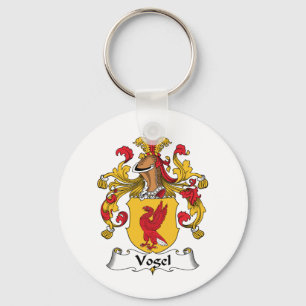 Vogel Family Crest Nyckelring