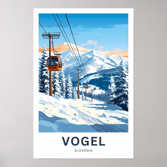 Vogel Slovenska reseutskrift Poster (Framsidan)