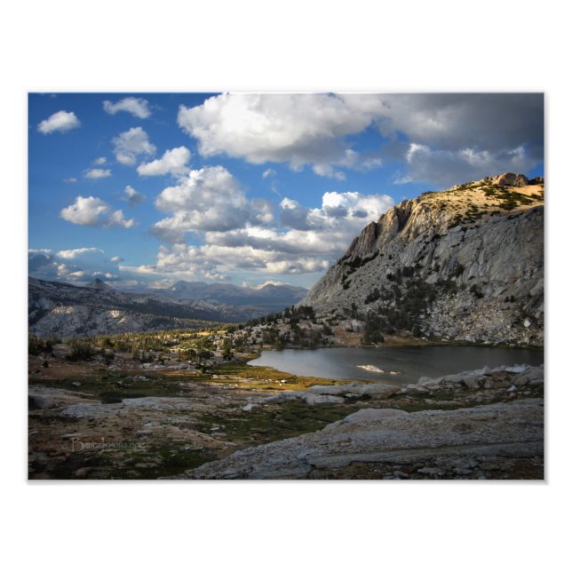 Vogelsang Sjö - Yosemite Fototryck (Framsidan)