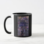 Voggiga, grå, bedövningsmedel med katter mugg<br><div class="desc">Witchy Whimsigoth-konst med katter för magiska,  kattdjur-älskande själar.</div>