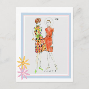 Vogue 1976 vykort