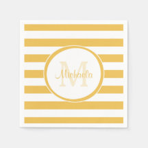 Vogue Bright Gult Rugby Rand och Party Namn