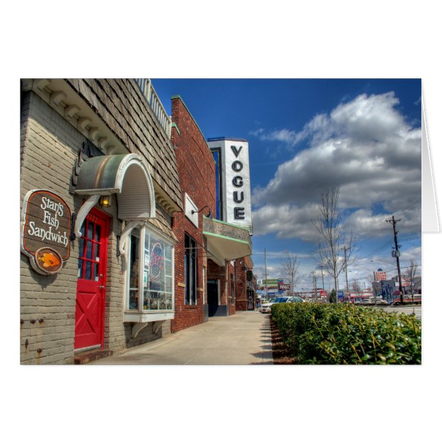 Vogue Hälsningskort (Framsidan Horizontal)