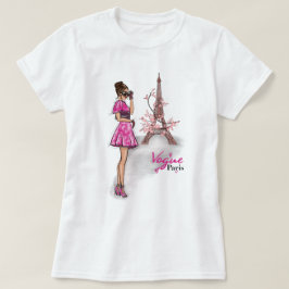 Vogue Paris Stil T Shirt