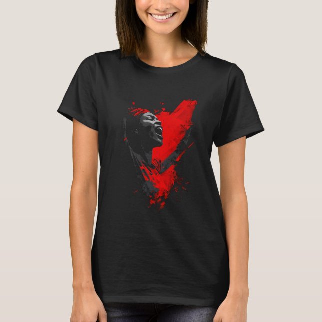 Voice in Red T Shirt (Framsida)
