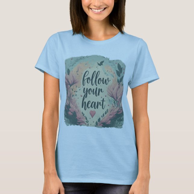 Voice of hjärta t shirt (Framsida)