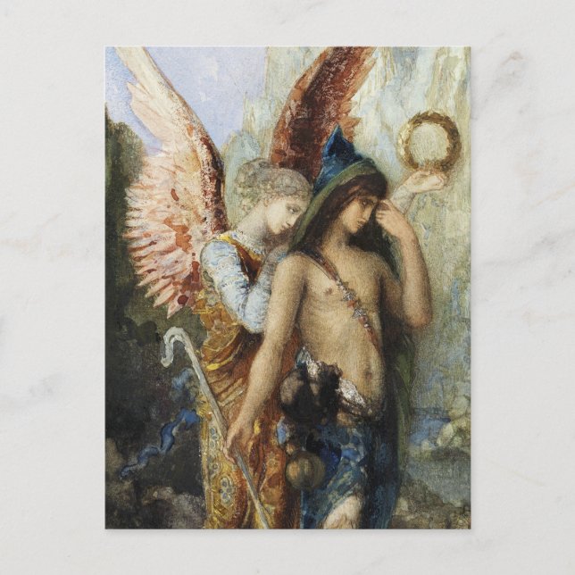 "Voices" Angel Art av Gustave Moreau Vykort (Framsida)