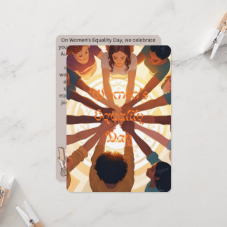 “Voices of Equality: A Tribute to Women's Power” Inbjudningar