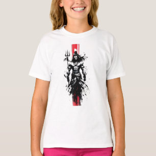 Void-Born Mahadev Den Blodröda Axeln När Tystnad T Shirt