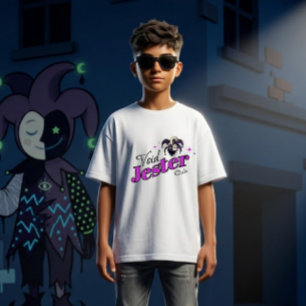 Void Jester Club – Leende Kaos-Narr T-Shirt