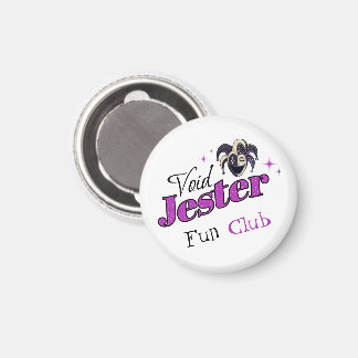 Void Jester Club – Leende Kaosnarr Magnet