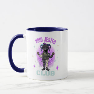 Void Jester Club Vän Befälhavare Mugg