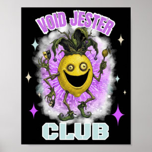 Void Jester Vän Lemon Mörk Poster