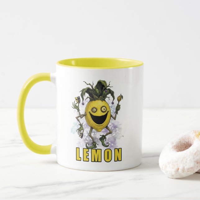Void Jester Vän Lemon Mugg (Med munk)