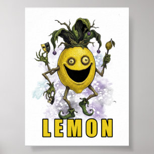 Void Jester Vän Lemon Poster