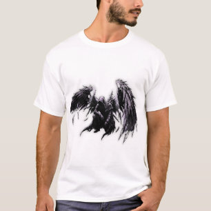 Void Phantom Mörk Estetisk Skugge Energi Streetwea T Shirt