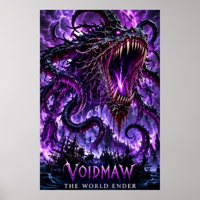 Voidmaw Världsförstörare Affisch (Framsidan)