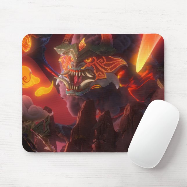 Voids Terror Gaming Mousepad | Kinesisk dragon Musmatta (Med mus)
