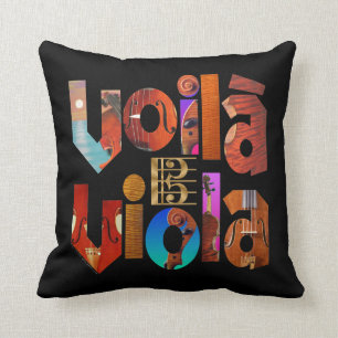 Voilà Viola! Kudde