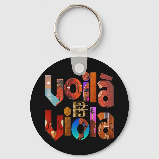 Voilà Viola! Nyckelring (Framsida)