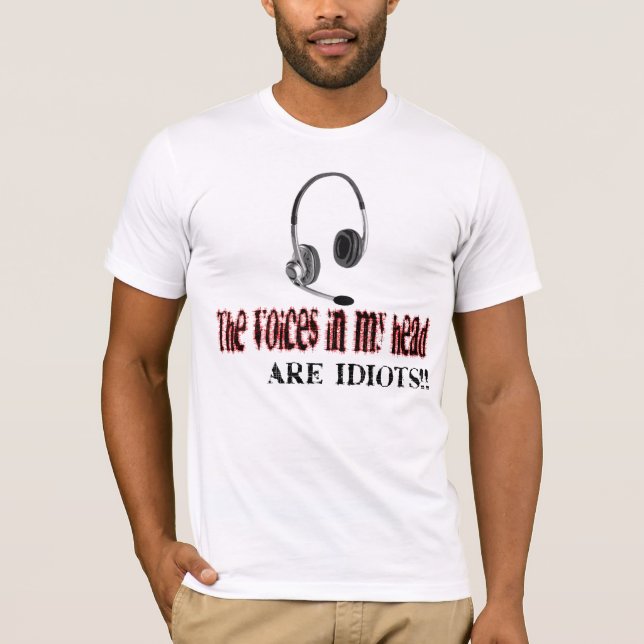 "VoIP i mitt Head ", T-shirt (Framsida)