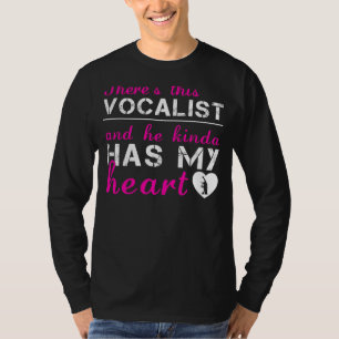 Vokalist Kärlek: Kinda har mitt hjärta T-skirt T Shirt