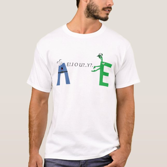 Vokalskjortan Tee (Framsida)