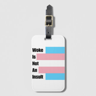 Voke är inte en förolämpning bagagebricka