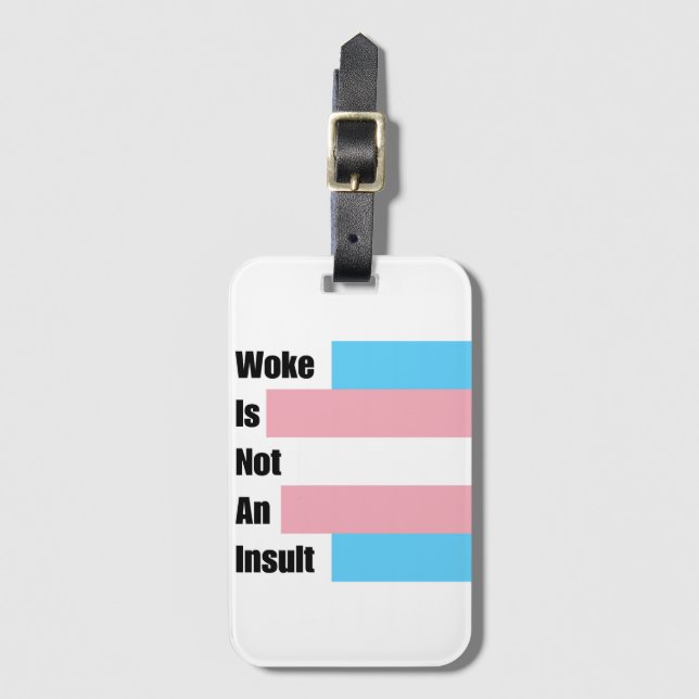 Voke är inte en förolämpning bagagebricka (Framsida vertikal)