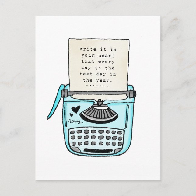 Vol25 skriva i hjärtat vykort (Framsida)