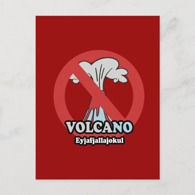 VOLCA-NO VYKORT (Framsida)